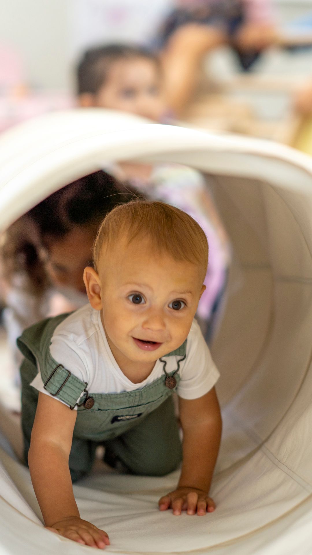 kids are playing inside cleaned daycare